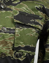 Original Late War Lightweight Pattern Tiger Stripe Shirt Never used Made by CISO Okinawa
