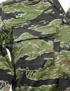Original Late War Lightweight Pattern Tiger Stripe Shirt Never used Made by CISO Okinawa