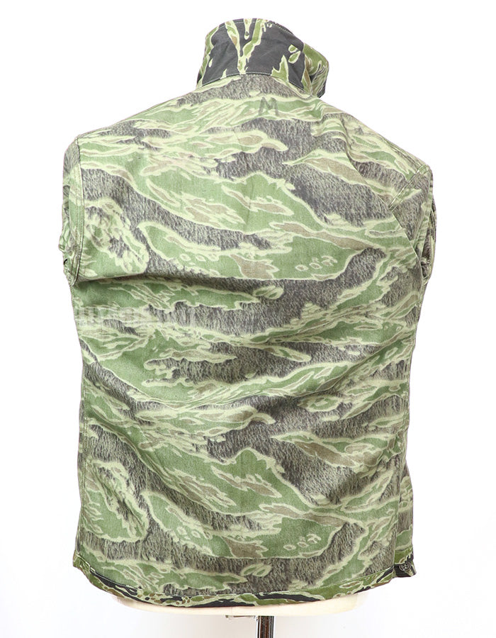 Original Late War Lightweight Pattern Tiger Stripe Shirt Never used Made by CISO Okinawa