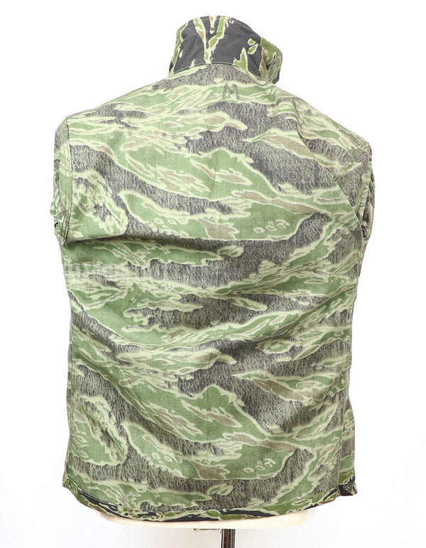 Original Late War Lightweight Pattern Tiger Stripe Shirt Never used Made by CISO Okinawa
