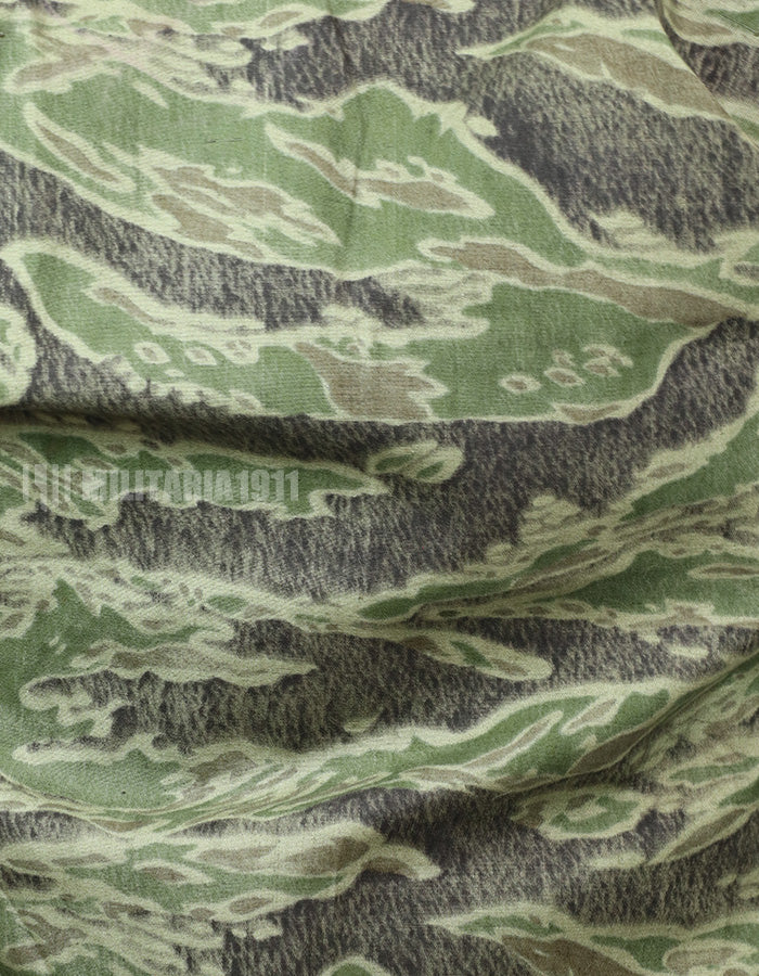 Original Late War Lightweight Pattern Tiger Stripe Shirt Never used Made by CISO Okinawa
