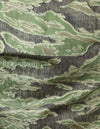 Original Late War Lightweight Pattern Tiger Stripe Shirt Never used Made by CISO Okinawa