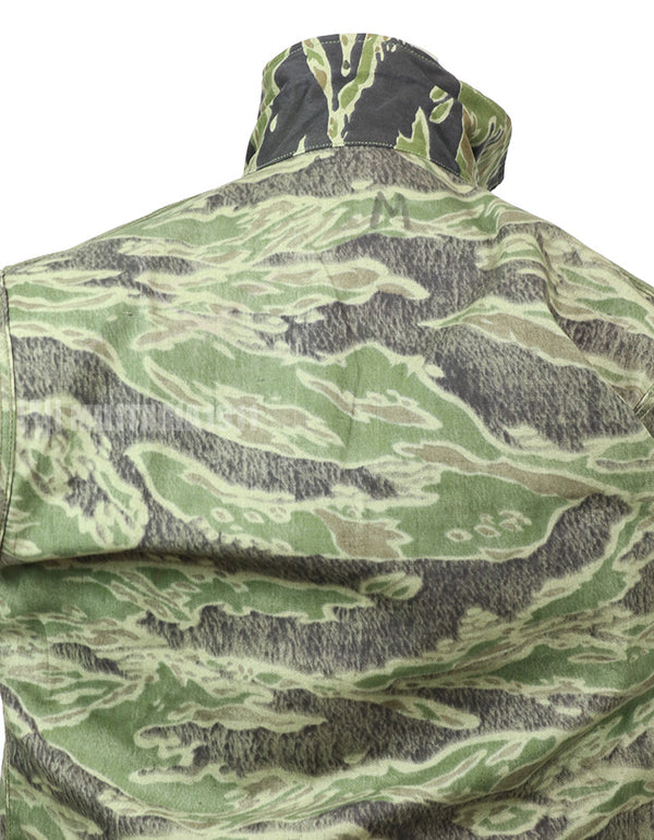 Original Late War Lightweight Pattern Tiger Stripe Shirt Never used Made by CISO Okinawa