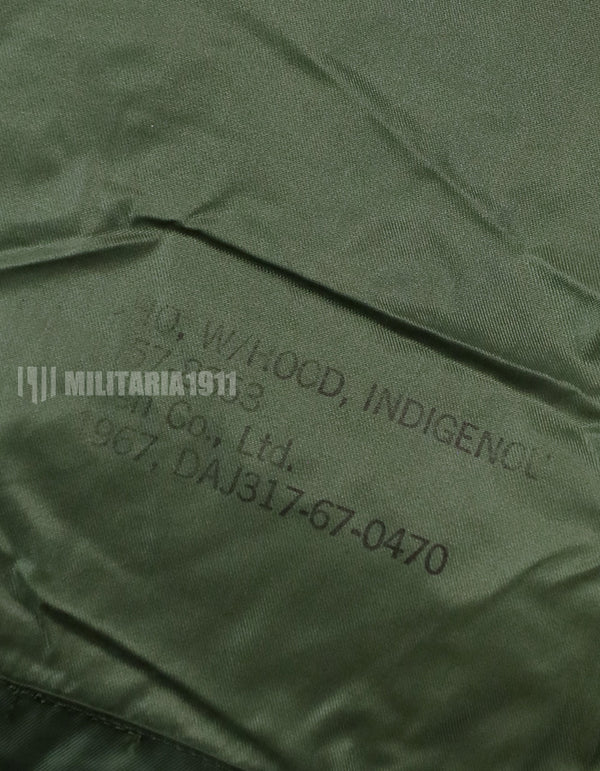 Real CISO Japanese made INDIGENOU poncho liner with hood, unused, SF troop release
