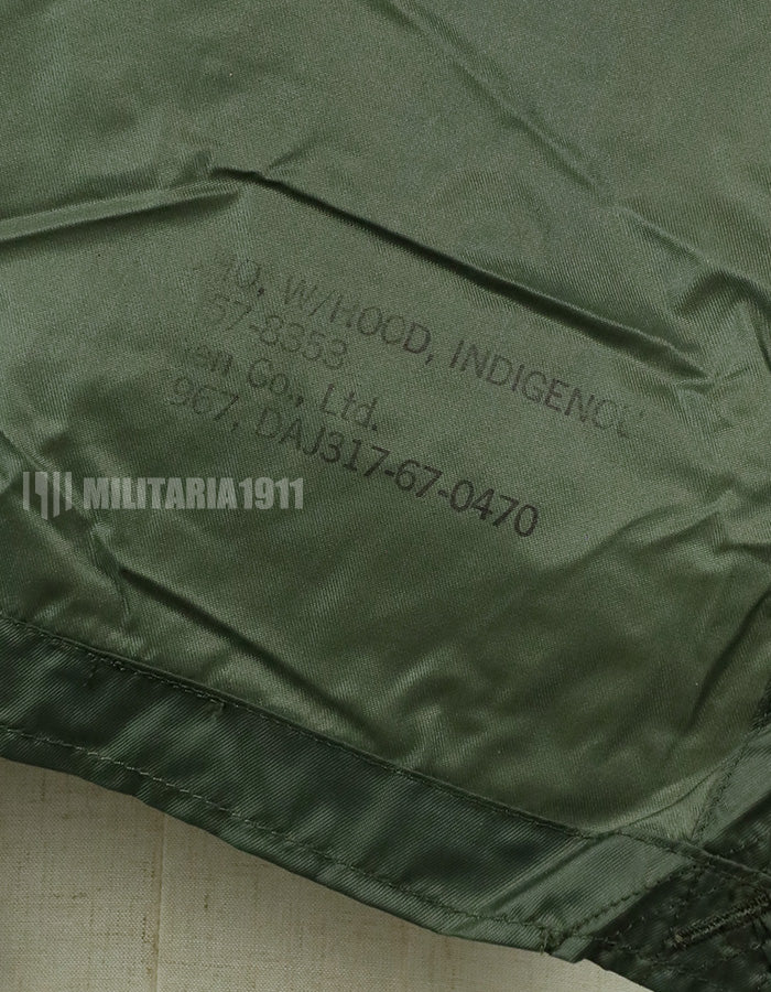 Real CISO Japanese made INDIGENOU poncho liner with hood, unused, SF troop release