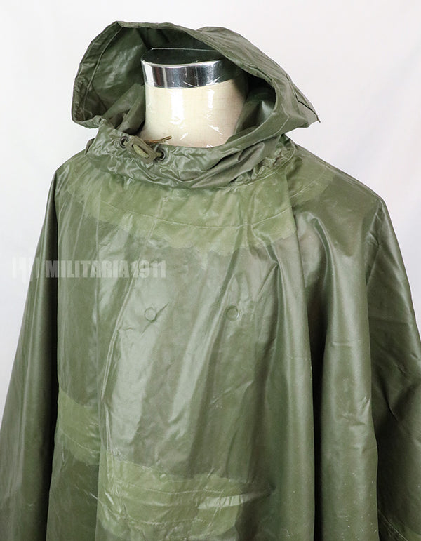 Original U.S. Army Poncho, 1968, Surplus Used
