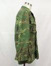 Original US military ERDL jungle fatigues, used, unknown age, faded.