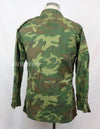 Original US military ERDL jungle fatigues, used, unknown age, faded.