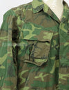 Original US military ERDL jungle fatigues, used, unknown age, faded.