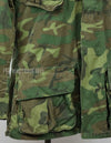 Original US military ERDL jungle fatigues, used, unknown age, faded.