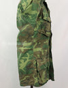 Original US military ERDL jungle fatigues, used, unknown age, faded.