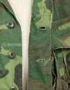 Original US military ERDL jungle fatigues, used, unknown age, faded.