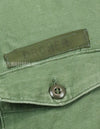 Original U.S. Army 1st Infantry Division Utility Shirt, OG-107, 1970, patch retrofitted. Released