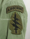 Original Late Jungle Fatigue Ripstop M-S 1970 with GB patch (retrofitted)
