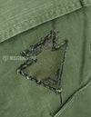 Original Late Jungle Fatigue Ripstop M-S 1970 with GB patch (retrofitted)