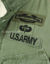 Original Late Jungle Fatigue Ripstop M-S 1970 with GB patch (retrofitted)