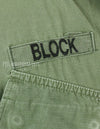 Original Late Jungle Fatigue Ripstop M-S 1970 with GB patch (retrofitted)