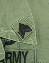 Original Late Jungle Fatigue Ripstop M-S 1970 with GB patch (retrofitted)