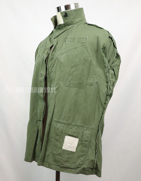 Original Late Jungle Fatigue Ripstop M-S 1970 with GB patch (retrofitted)