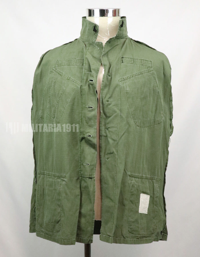 Original Late Jungle Fatigue Ripstop M-S 1970 with GB patch (retrofitted)