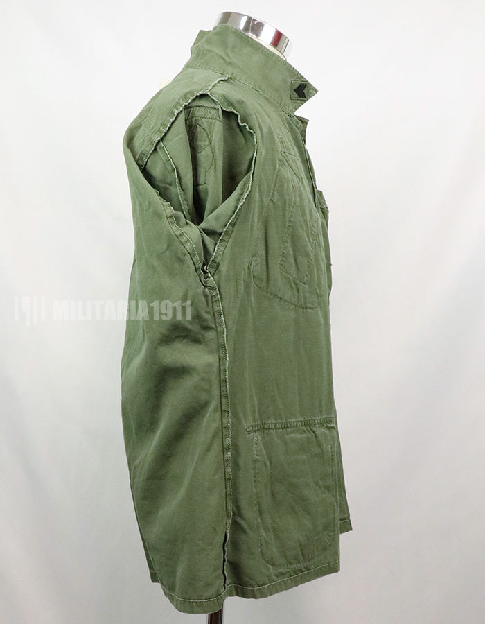 Original Late Jungle Fatigue Ripstop M-S 1970 with GB patch (retrofitted)