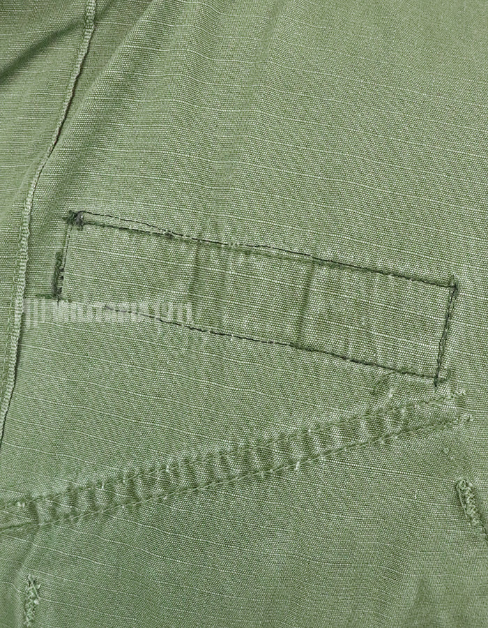Original Late Jungle Fatigue Ripstop M-S 1970 with GB patch (retrofitted)