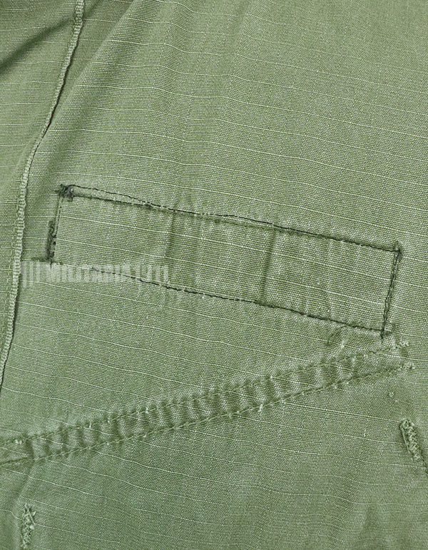 Original Late Jungle Fatigue Ripstop M-S 1970 with GB patch (retrofitted)