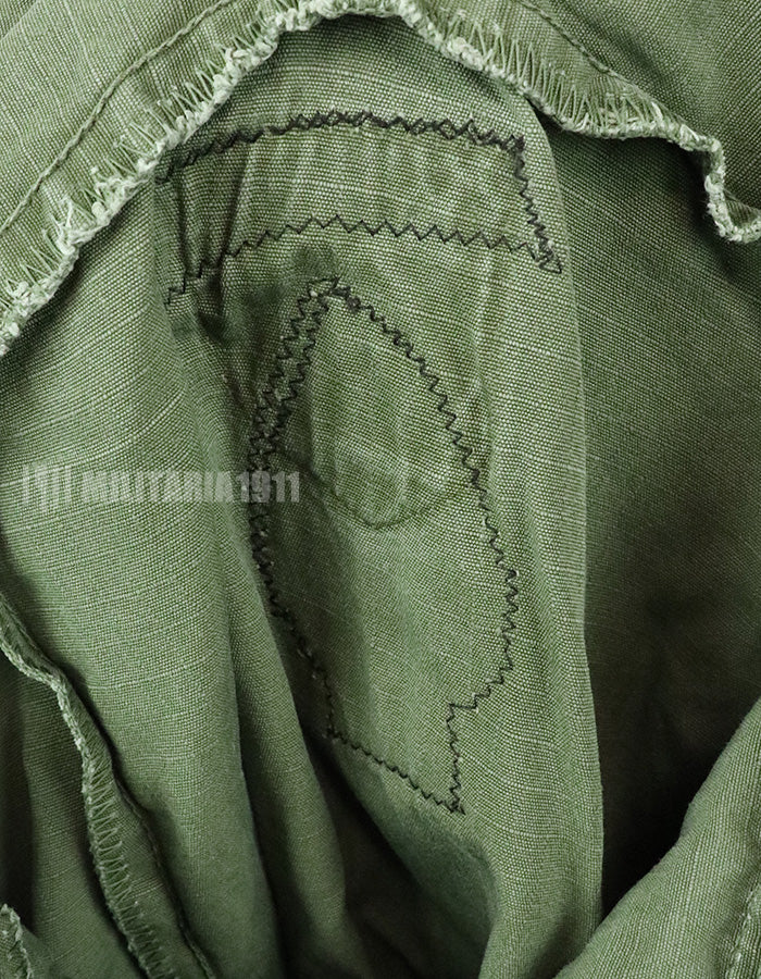 Original Late Jungle Fatigue Ripstop M-S 1970 with GB patch (retrofitted)