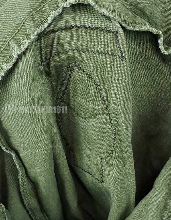 Original Late Jungle Fatigue Ripstop M-S 1970 with GB patch (retrofitted)