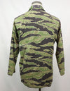 Original Late War Lightweight Tiger Stripe Shirt, thin, scratched, used.