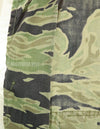 Original Late War Lightweight Tiger Stripe Shirt, thin, scratched, used.