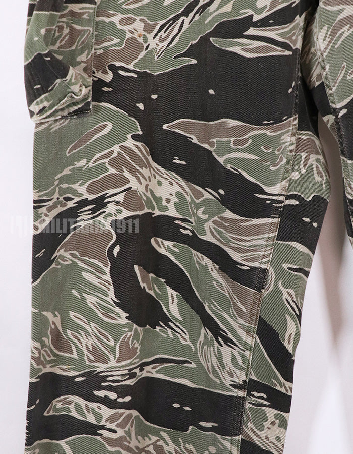 実物　シルバータイガー　タイガーストライプ　Asian Cut パンツ　退色あり　中古品