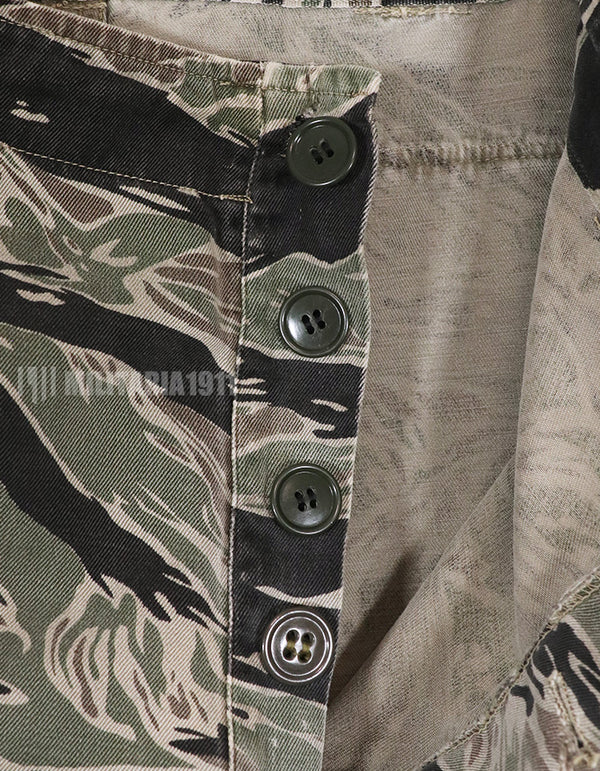 実物　シルバータイガー　タイガーストライプ　Asian Cut パンツ　退色あり　中古品