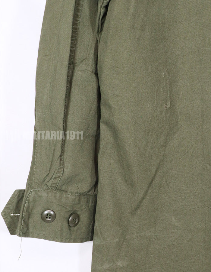実物　アメリカ軍　ジャングルファティーグ　3rdモデル　ノンリップストップ　L-R ジャケット　1967年製
