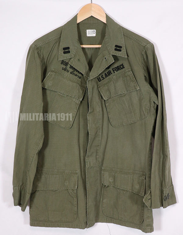 実物　USAF　1969年製 後期型　ジャングルファティーグ　直接刺繍あり