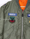 Real 1972 USAF L-2B Flight Jacket with insignia (retrofitted)