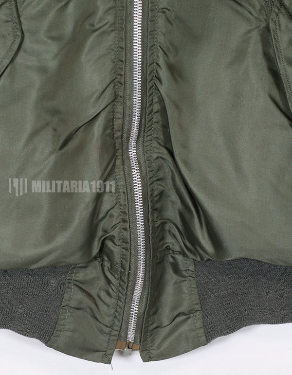 Real 1972 USAF L-2B Flight Jacket with insignia (retrofitted)