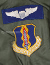 Real 1972 USAF L-2B Flight Jacket with insignia (retrofitted)