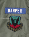 Real 1972 USAF L-2B Flight Jacket with insignia (retrofitted)