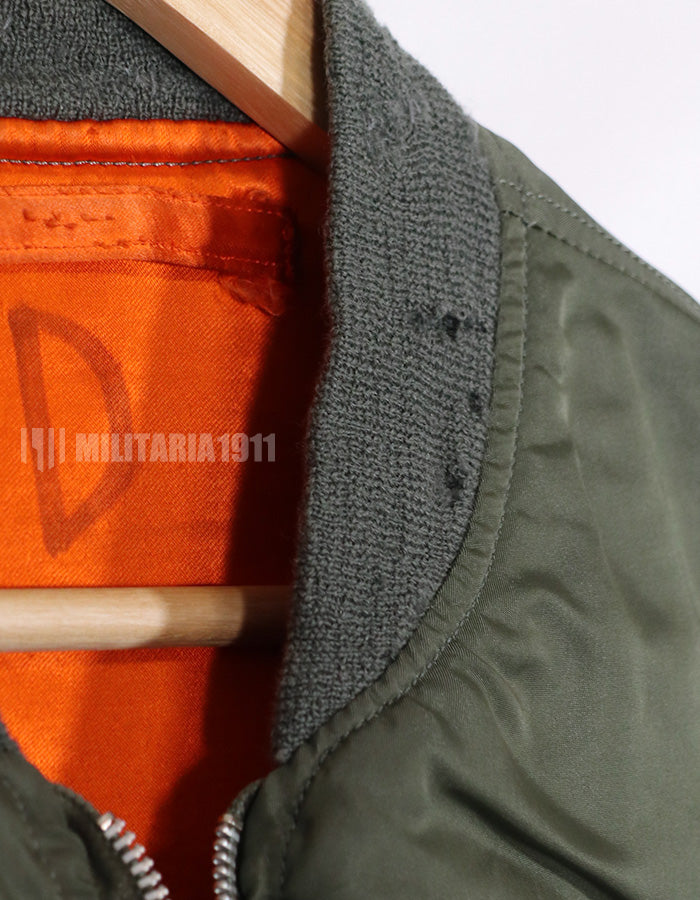 Real 1972 USAF L-2B Flight Jacket with insignia (retrofitted)