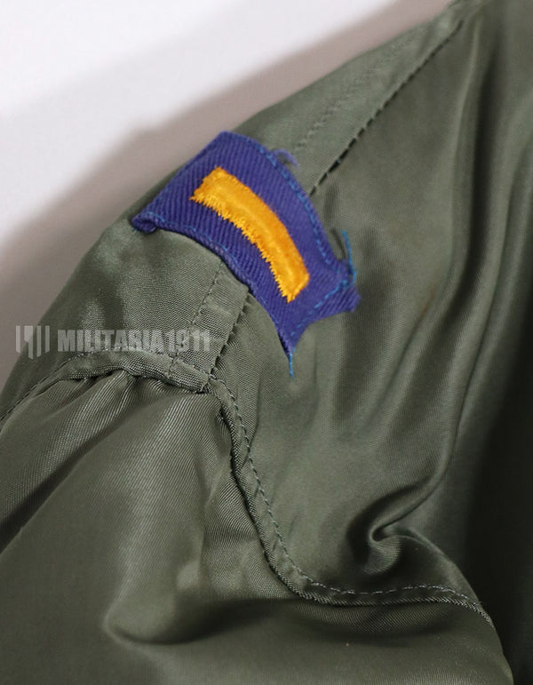 Real 1972 USAF L-2B Flight Jacket with insignia (retrofitted)