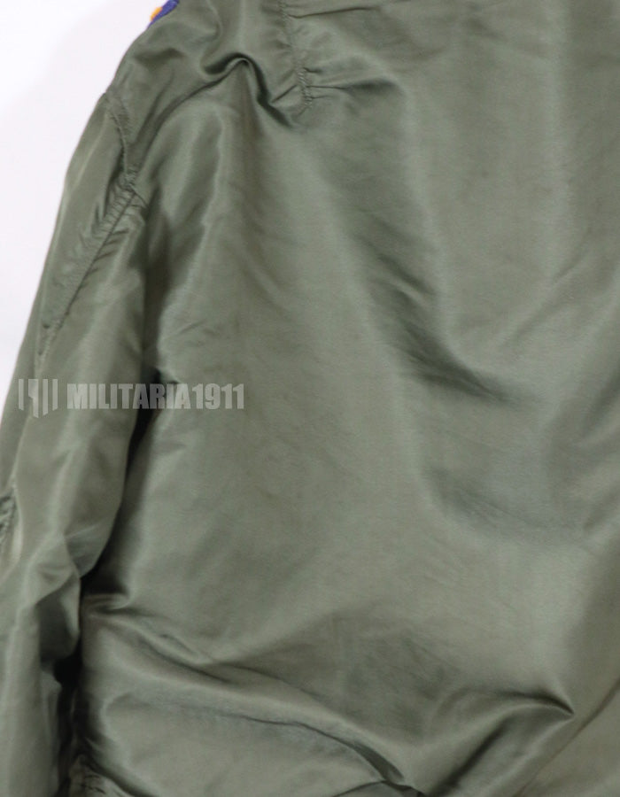 Real 1972 USAF L-2B Flight Jacket with insignia (retrofitted)