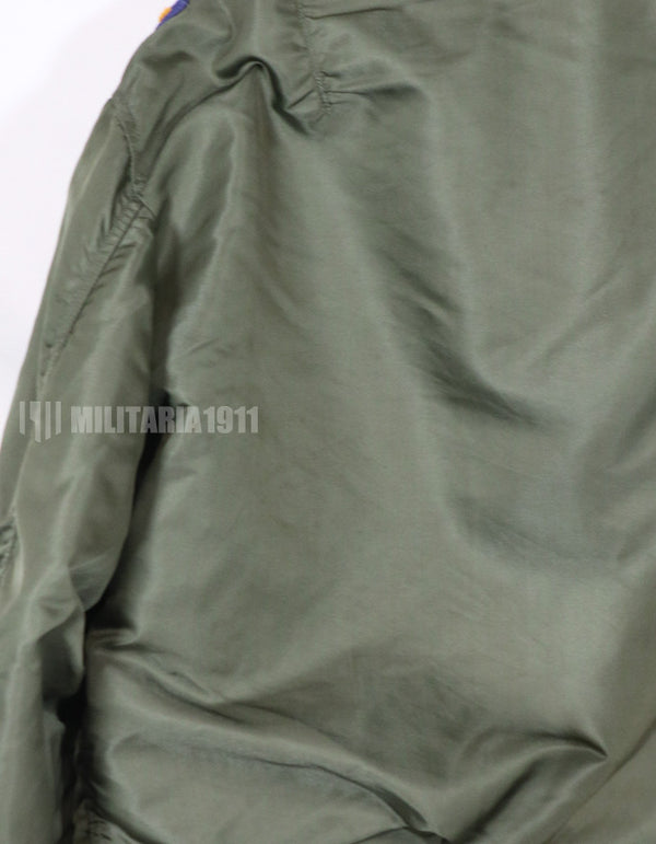 Real 1972 USAF L-2B Flight Jacket with insignia (retrofitted)