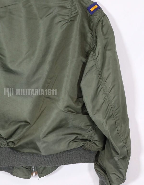 Real 1972 USAF L-2B Flight Jacket with insignia (retrofitted)