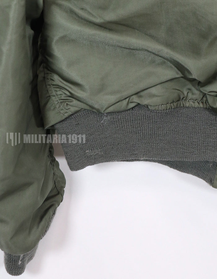 Real 1972 USAF L-2B Flight Jacket with insignia (retrofitted)