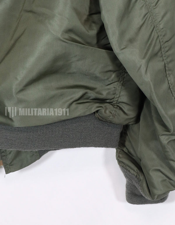 Real 1972 USAF L-2B Flight Jacket with insignia (retrofitted)