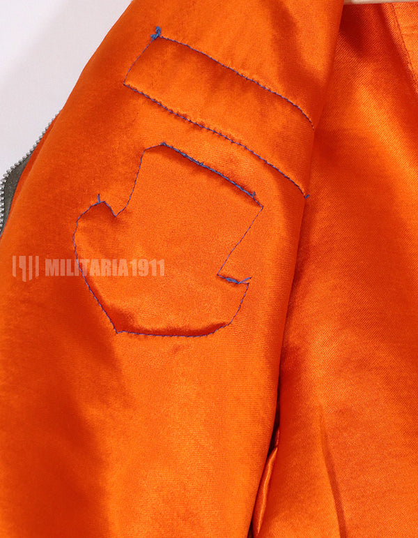 Real 1972 USAF L-2B Flight Jacket with insignia (retrofitted)
