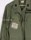 実物　1964年会計　1st Model ジャングルファティーグ　ジャケット　USAF パッチ付き（初付け）　