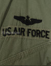 実物　1964年会計　1st Model ジャングルファティーグ　ジャケット　USAF パッチ付き（初付け）　
