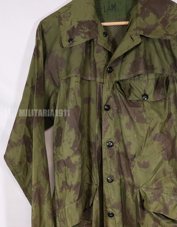 実物　1967年製　AATTV オーストラリア陸軍　迷彩レインコート　中古品　BRAMAC LTO VIC